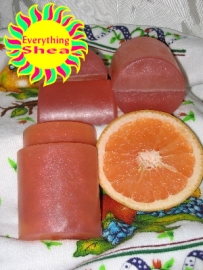 pink grapefruit essential oil soap